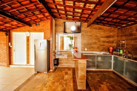 Área gourmet de casa de condomínio à venda com 5 quartos, 315m² em Res Jambreiro, Nova Lima