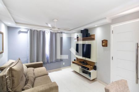 Sala de casa de condomínio para alugar com 2 quartos, 75m² em Campo Grande, Rio de Janeiro