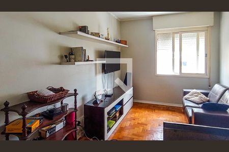 Sala  de apartamento à venda com 1 quarto, 40m² em Centro Histórico, Porto Alegre