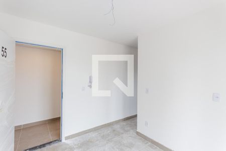 Sala de apartamento à venda com 1 quarto, 35m² em Jardim, Santo André