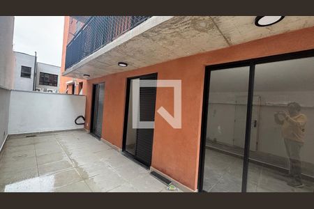 Sala - Sala de Jantar - Varanda de apartamento à venda com 1 quarto, 66m² em Jardim, Santo André