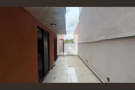 Sala - Sala de Jantar - Varanda de apartamento à venda com 1 quarto, 66m² em Jardim, Santo André