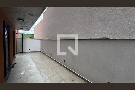 Sala - Sala de Jantar - Varanda de apartamento à venda com 1 quarto, 66m² em Jardim, Santo André