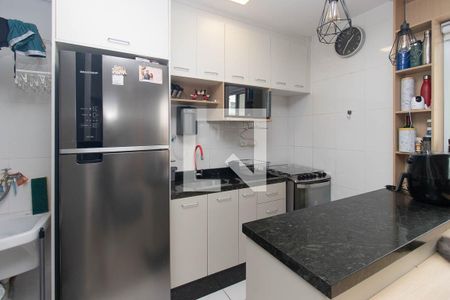 Sala/Cozinha de apartamento à venda com 2 quartos, 40m² em Vila Isolina Mazzei, São Paulo