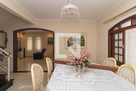 Sala de Jantar de casa à venda com 6 quartos, 400m² em Vila Sabrina, São Paulo