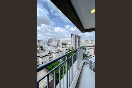 Varanda da Sala de kitnet/studio para alugar com 1 quarto, 30m² em Liberdade, São Paulo