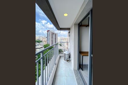 Varanda da Sala de kitnet/studio para alugar com 1 quarto, 30m² em Liberdade, São Paulo