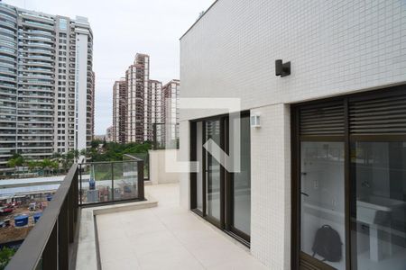 Terraço de apartamento para alugar com 3 quartos, 200m² em Barra da Tijuca, Rio de Janeiro