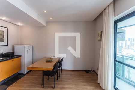 Sala/Cozinha de apartamento para alugar com 1 quarto, 48m² em Funcionários, Belo Horizonte