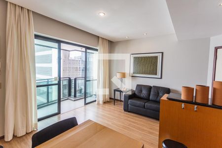 Sala/Cozinha de apartamento para alugar com 1 quarto, 48m² em Funcionários, Belo Horizonte