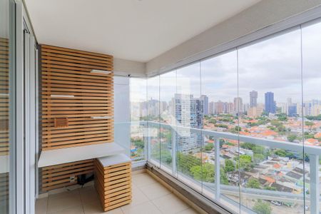 Varanda de apartamento para alugar com 1 quarto, 48m² em Brooklin, São Paulo