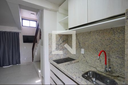 Cozinha de apartamento para alugar com 2 quartos, 73m² em Ponta das Canas, Florianópolis