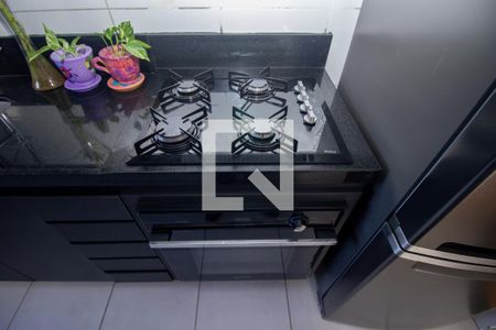 Cozinha e Área de Serviço de apartamento para alugar com 2 quartos, 49m² em Cabral, Contagem