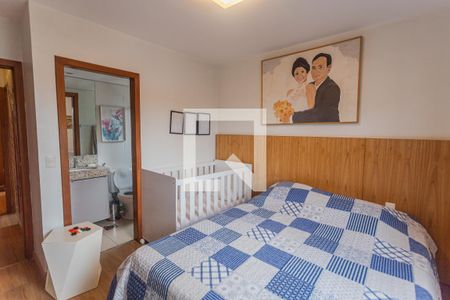 Suíte de apartamento à venda com 3 quartos, 86m² em Floresta, Belo Horizonte