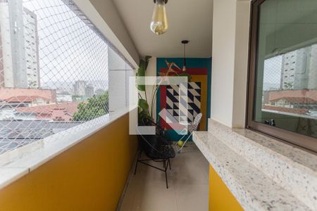 Varanda da Sala de apartamento à venda com 3 quartos, 86m² em Floresta, Belo Horizonte