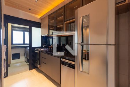 Cozinha e Área de Serviço de apartamento à venda com 2 quartos, 73m² em Pinheiros, São Paulo