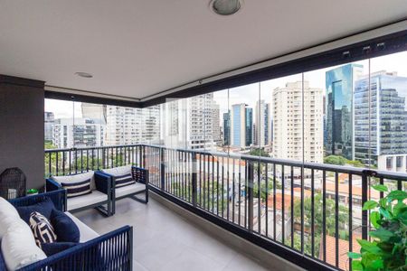 Vista/Varanda de apartamento à venda com 2 quartos, 73m² em Pinheiros, São Paulo