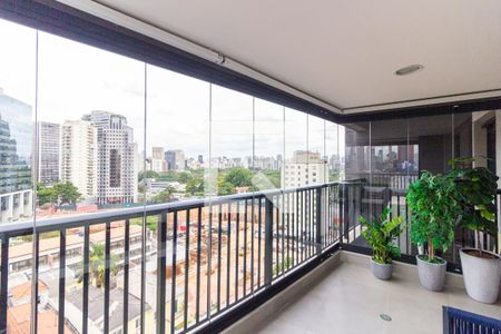 Vista/Varanda de apartamento à venda com 2 quartos, 73m² em Pinheiros, São Paulo