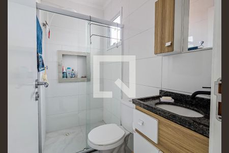Banheiro  de apartamento à venda com 2 quartos, 108m² em Parque Novo Oratório, Santo André