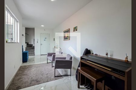Sala de apartamento à venda com 2 quartos, 108m² em Parque Novo Oratório, Santo André