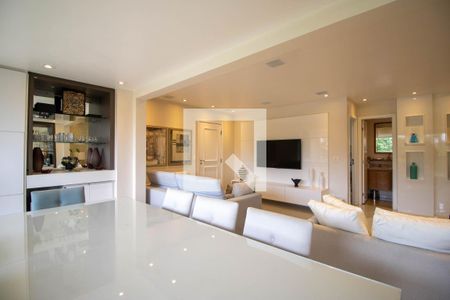 Sala de apartamento à venda com 4 quartos, 132m² em Panamby, São Paulo