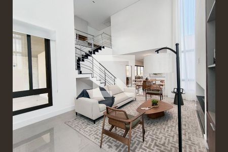 Sala de casa de condomínio à venda com 3 quartos, 260m² em Medeiros, Jundiaí