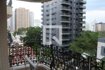 Varanda da Sala de apartamento à venda com 4 quartos, 264m² em Santa Paula, São Caetano do Sul