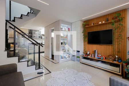 Sala de estar de casa à venda com 2 quartos, 119m² em Vila Dom Pedro Ii, São Paulo