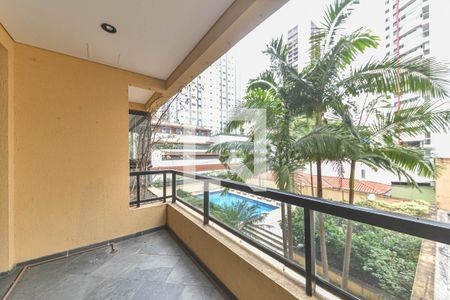 Varanda de apartamento para alugar com 3 quartos, 105m² em Cidade Monções, São Paulo