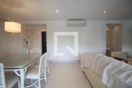 Sala de apartamento para alugar com 3 quartos, 136m² em Vila Luis Antonio, Guarujá