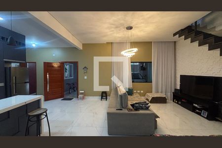Sala - Sala de Jantar de casa à venda com 4 quartos, 225m² em Vila Alzira, Santo André