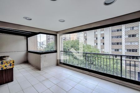 Varanda da Sala de apartamento à venda com 3 quartos, 139m² em Vila Mariana, São Paulo