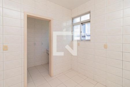 Cozinha e Área de Serviço de apartamento à venda com 2 quartos, 55m² em Camaquã, Porto Alegre