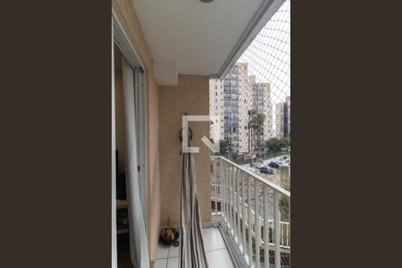 Varanda da Sala de apartamento à venda com 2 quartos, 46m² em Jardim Celeste, São Paulo