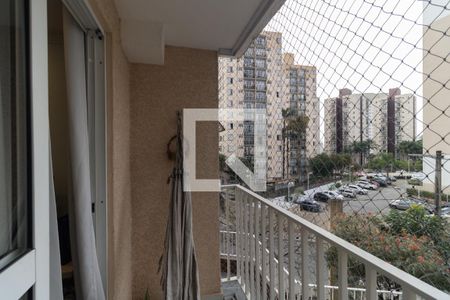 Varanda da Sala de apartamento à venda com 2 quartos, 46m² em Jardim Celeste, São Paulo