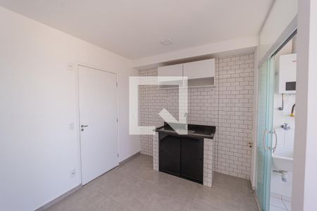 cozinha de apartamento para alugar com 1 quarto, 35m² em Cidade Patriarca, São Paulo