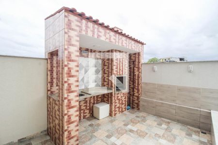 Área comum - Churrasqueira de apartamento para alugar com 3 quartos, 163m² em Rancho Novo, Nova Iguaçu