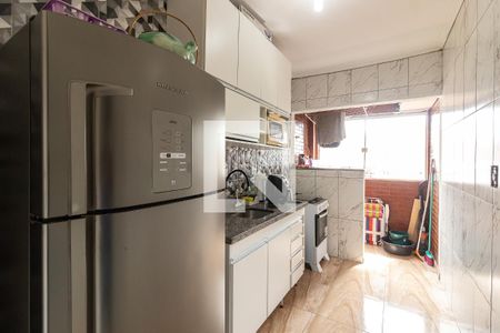 Cozinha de apartamento para alugar com 1 quarto, 55m² em Vila Tupi, Praia Grande