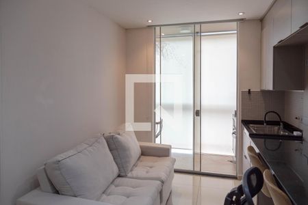 Sala / Cozinha de apartamento para alugar com 1 quarto, 38m² em Vila Augusta, Guarulhos