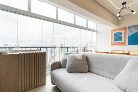 Sala de apartamento para alugar com 2 quartos, 65m² em Vila Olímpia, São Paulo