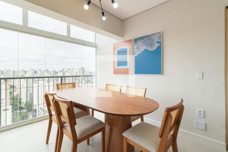 Sala de Jantar de apartamento para alugar com 2 quartos, 65m² em Vila Olímpia, São Paulo