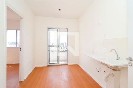 Sala/Cozinha de kitnet/studio para alugar com 1 quarto, 24m² em Itaquera, São Paulo