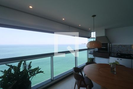 Varanda de apartamento para alugar com 3 quartos, 210m² em Sítio Paecara (vicente de Carvalho), Guarujá