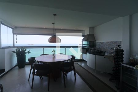 Varanda de apartamento para alugar com 3 quartos, 210m² em Sítio Paecara (vicente de Carvalho), Guarujá