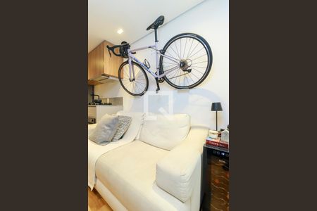 Sala de apartamento à venda com 1 quarto, 27m² em Jardim Caravelas, São Paulo