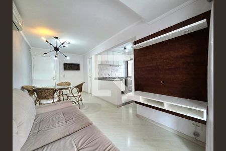 Sala de apartamento para alugar com 2 quartos, 55m² em Indianópolis, São Paulo