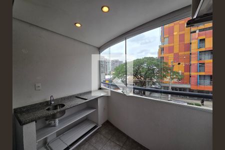 Varanda de apartamento para alugar com 2 quartos, 55m² em Indianópolis, São Paulo