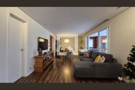 Sala de apartamento à venda com 3 quartos, 123m² em Centro, Santo André