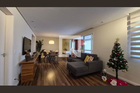 Sala de apartamento à venda com 3 quartos, 123m² em Centro, Santo André