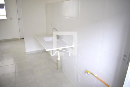 Cozinha de apartamento para alugar com 2 quartos, 39m² em Jardim Florestan Fernandes, Ribeirão Preto